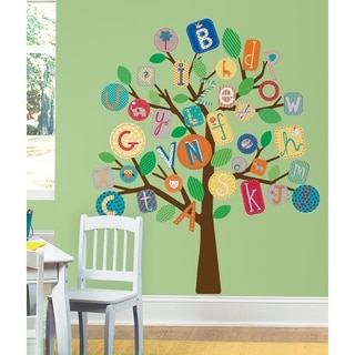 ABC Primary Tree Peel & Stick Giant Wall Decals