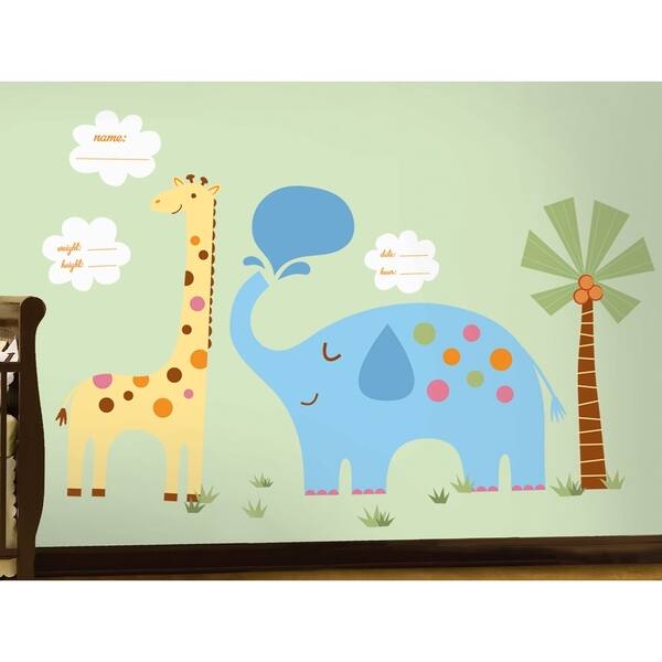 slide 2 of 3, It's a Baby Peel & Stick Peel & Stick Giant Wall Decals - Multi