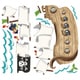 preview thumbnail 2 of 1, Pirate Ship Peel & Stick Giant Wall Decals