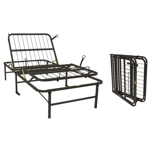 Pragma Simple Adjust Twin Steel Bed Frame Bed Bath & Beyond 7432725