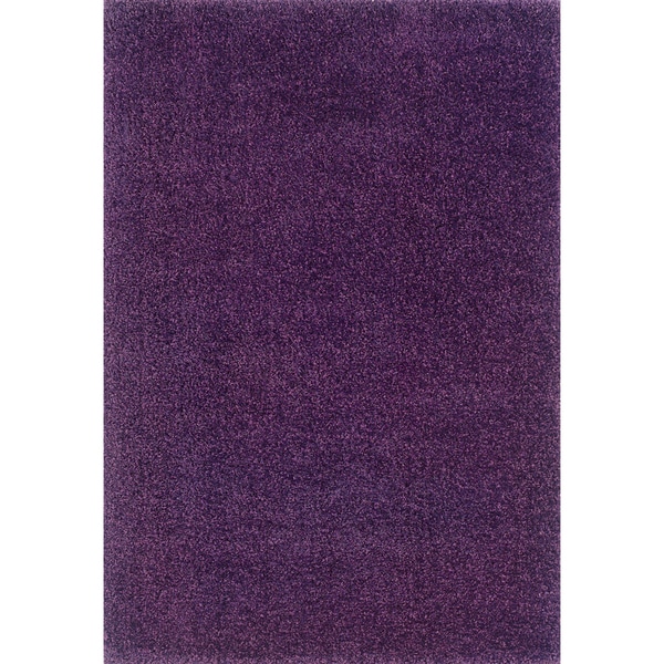 Indoor Purple Shag Area Rug