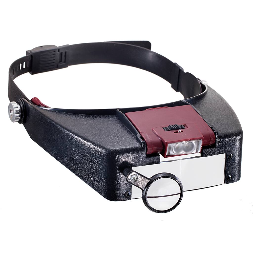 Illuminated Multipower LED Binohead Magnifier