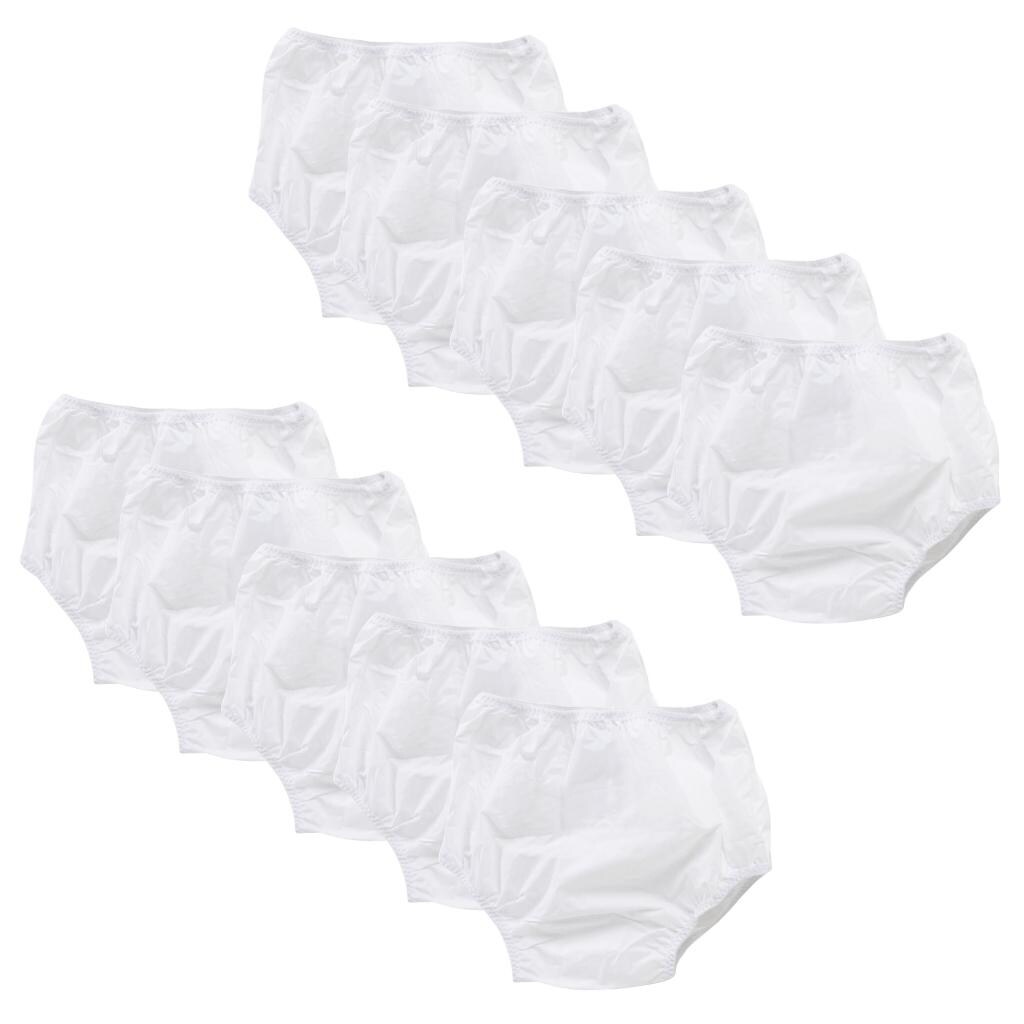 Gerber Waterproof Training Pants in White (Pack of 10) - Free Shipping ...