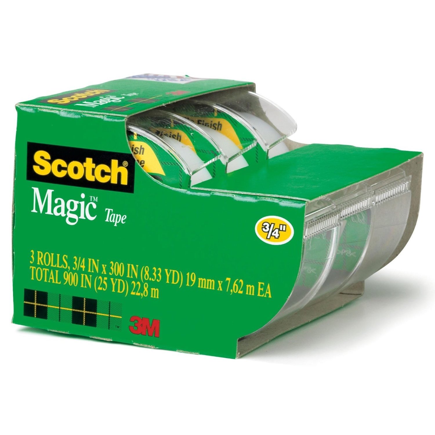 Scotch Magic Tape in Refillable Dispensers