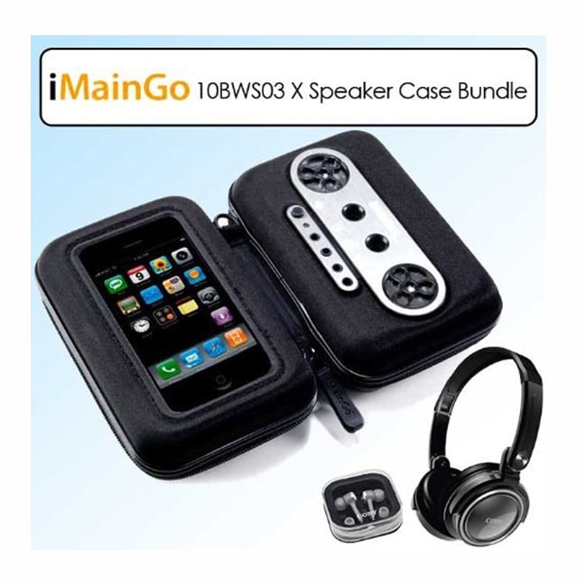 iMainGo 10BWS03 X Speaker Case/Coby CV215 Kit Today $79.99