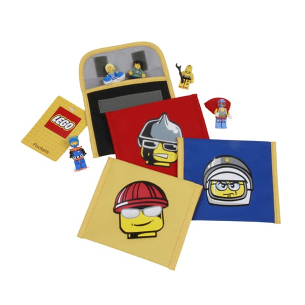 LEGO Minifigure 4 piece Pocket Set LEGO Kids' Travel Accessories