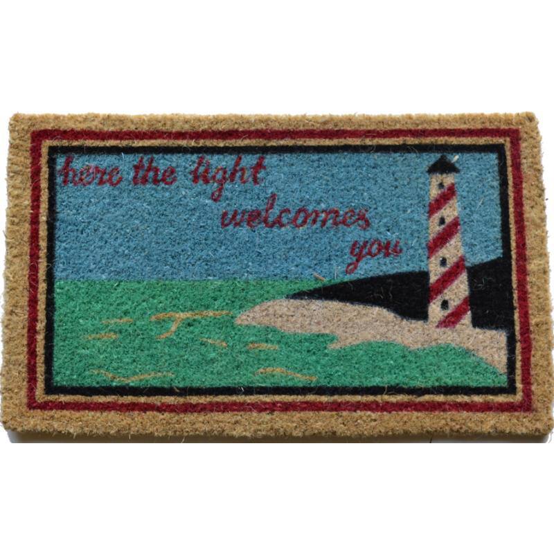 Light House Multi Coir Door Mat (2'6 x 1'6)