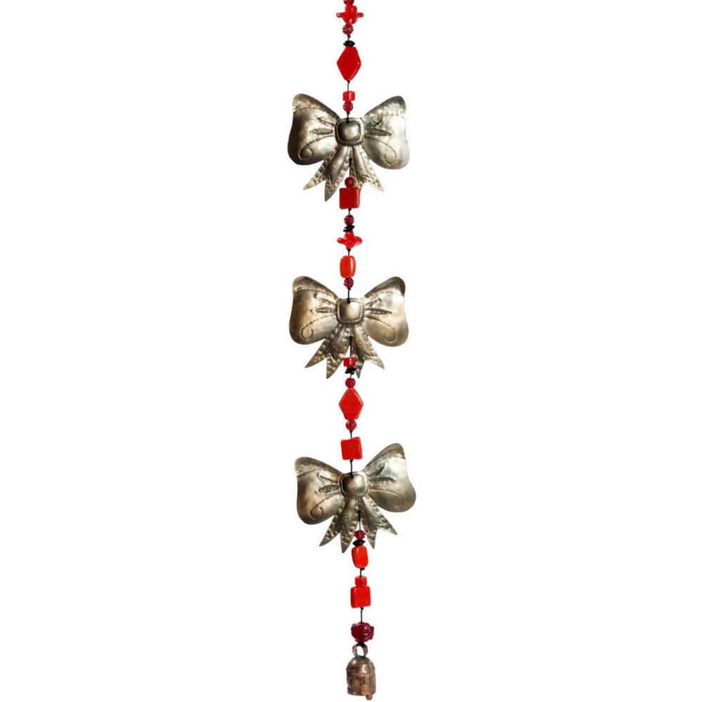 Handmade Bow-Wrapped Wind Chime (India)