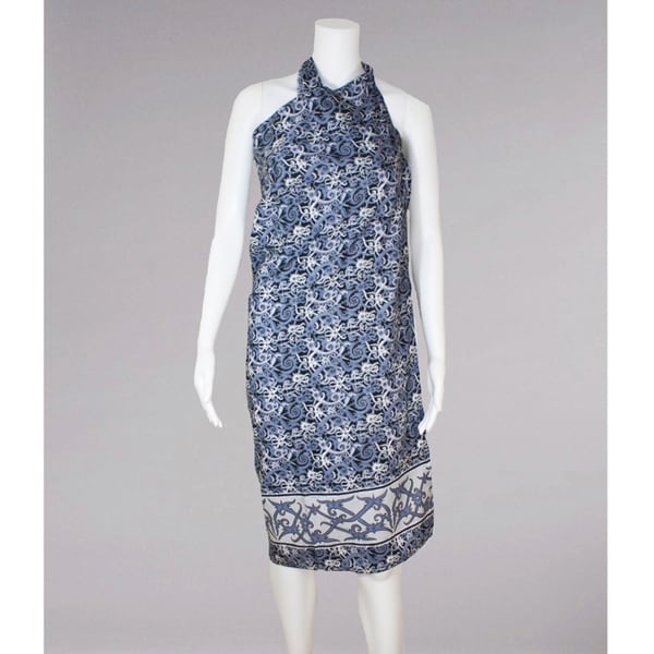 sarong dress with straps