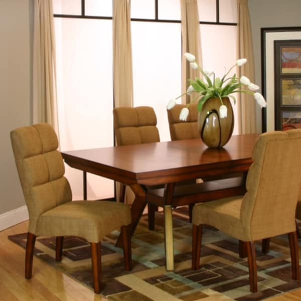 Shop Columbus Chenille Dining Chairs (Set of 2) Free Shipping Today