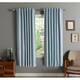 Aurora Home Insulated 72-inch Thermal Blackout Curtain Panel Pair - 52 x 72 - Sky Blue