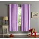 Aurora Home Insulated 72-inch Thermal Blackout Curtain Panel Pair - 52 x 72 - Lavender