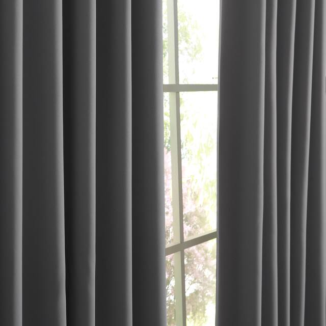 Aurora Home Insulated 72-inch Thermal Blackout Curtain Panel Pair - 52 x 72