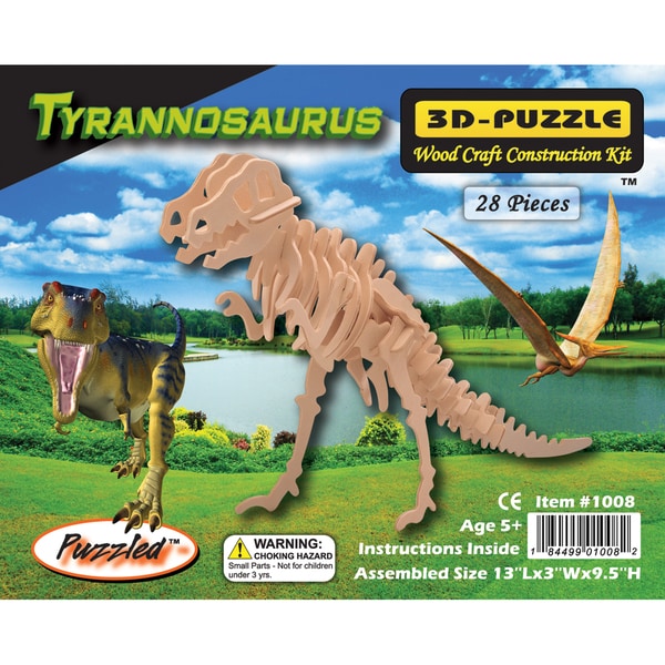 t rex dino construction kit