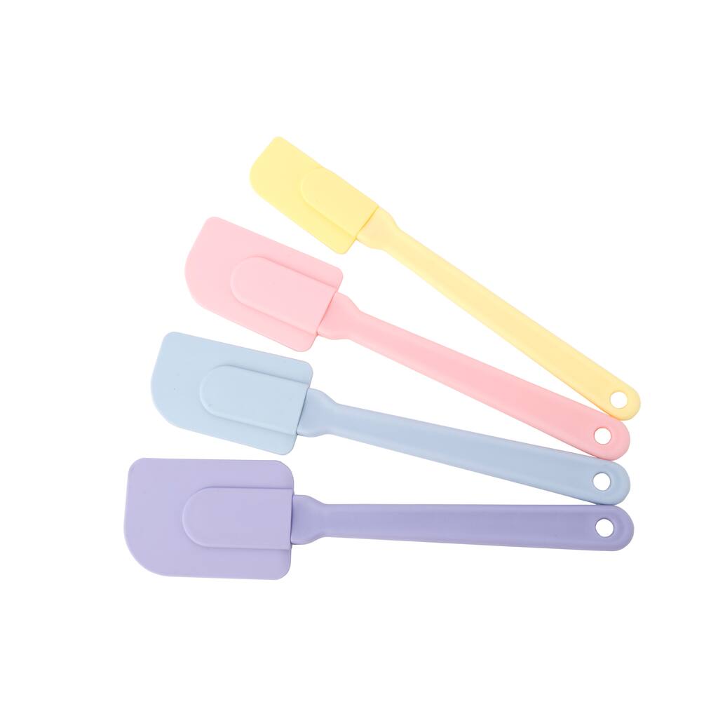 Miu France Pastel-colored Spatula (Set of 4) - Pastel Silicone Spatula