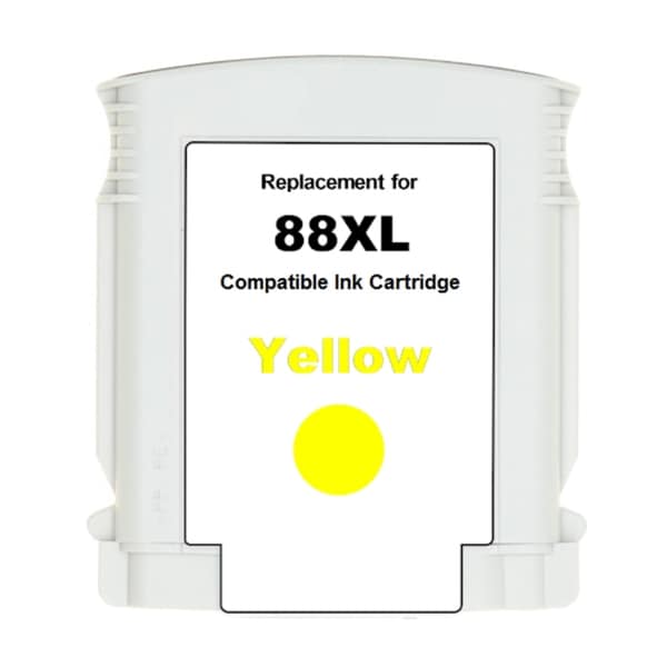 HP 88XL/ C9393AN High Yield Yellow Ink Cartridge (Remanufactured)
