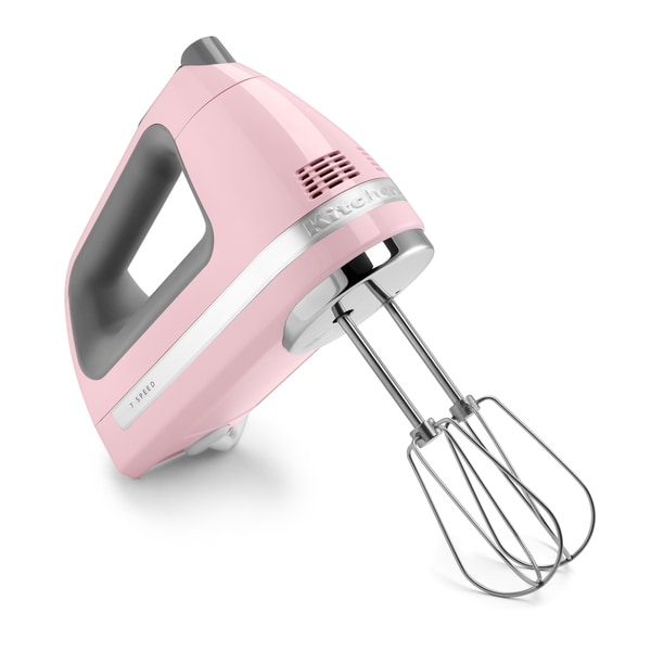 Shop KitchenAid Pink 7speed Hand Mixer Free Shipping On Orders Over