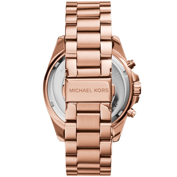 Michael Kors Women's 'Bradshaw' Rose-tone Chronograph MK5503 Watch