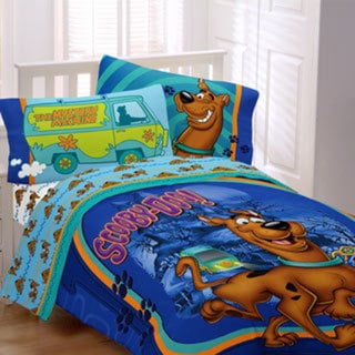 Scooby Doo 'A Scooby Mystery' 4-piece Bed in a Bag with Sheet Set