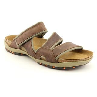 Naot Men's 'Ronaldo' Leather Sandals - Overstock Shopping - Great Deals ...