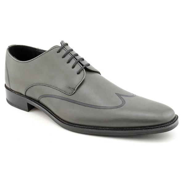 gray leather dress shoes