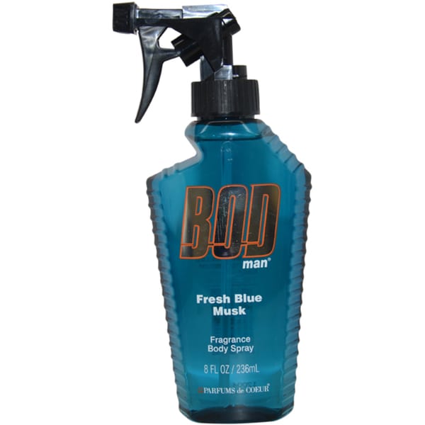 Parfums de Coeur 'BOD Man Fresh Blue Musk' Men's 8-ounce Fragrance Body ...
