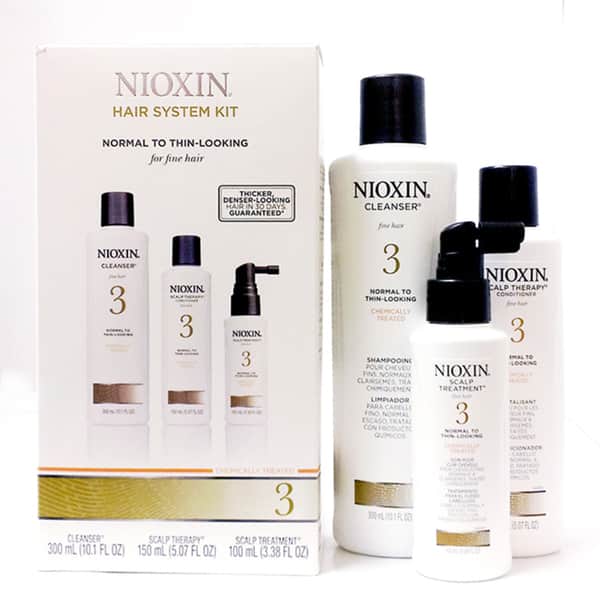 Shop Nioxin System 3 Thinning Hair 3 Piece Kit For Chemically