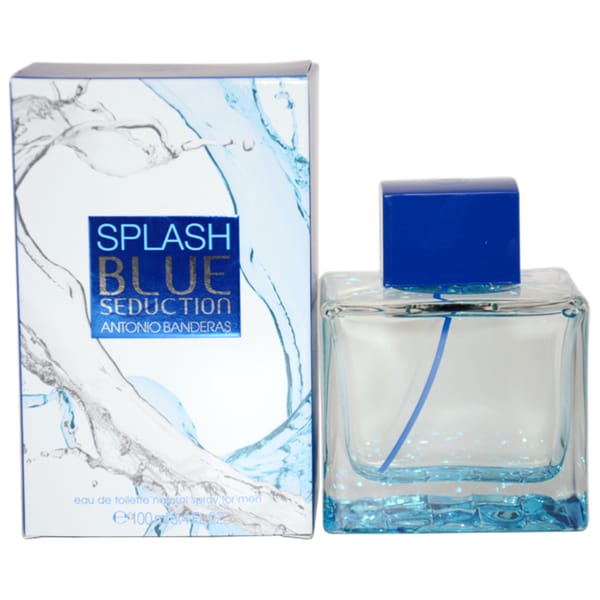 Antonio Banderas 'Blue Seduction Splash' Men's 3.4 ounce EDT Spray Antonio Banderas Men's Fragrances