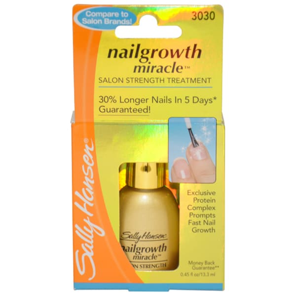 Nailgrowth Miracle 3030 by Sally Hansen for Women 0.45 oz Nail Color