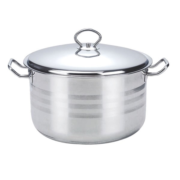 Shop Prestige 18/10 Stainless Steel 7qt. Dutch Oven with Lid Free