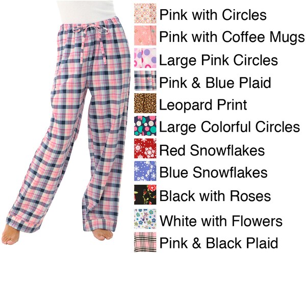 womens flannel sleep pants