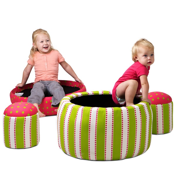 Christopher Knight Home Dottie Kids' Nesting Storage Ottomans (Set of 3)