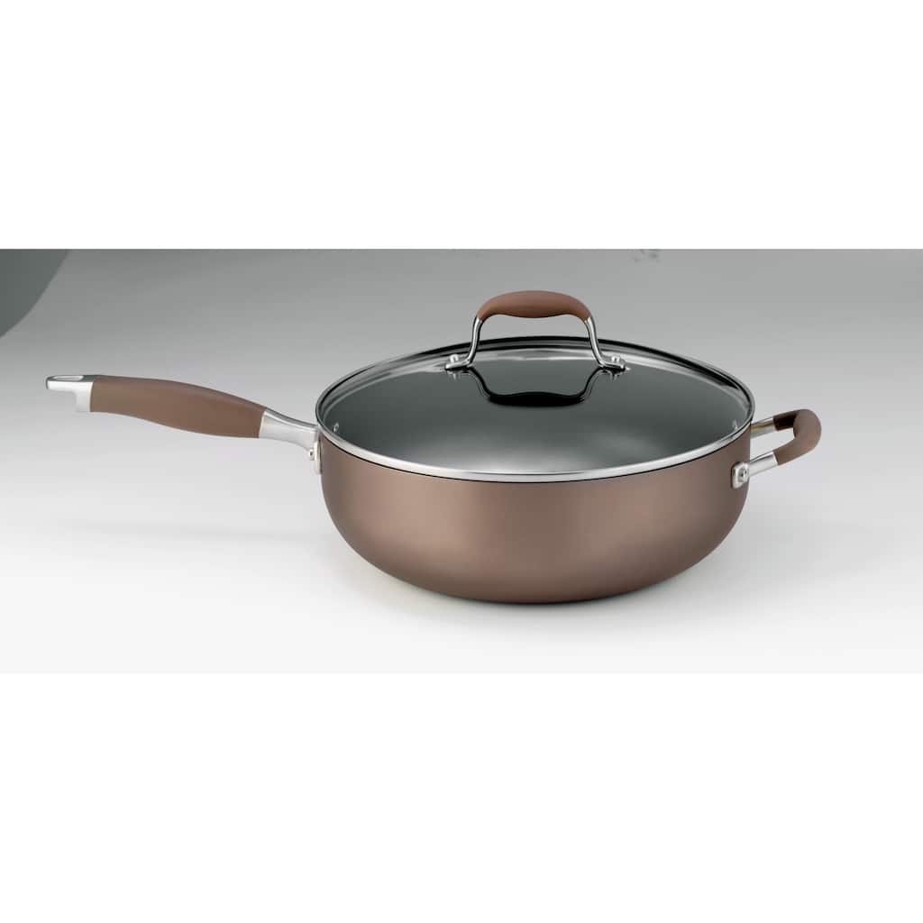 Anolon Bronze 5-quart Chef Pan with Lid