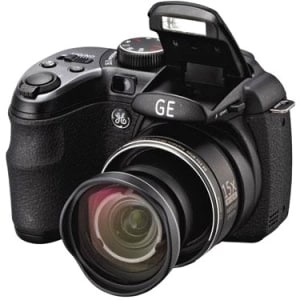GE Power Pro X550 16.1 Megapixel Bridge Camera - Black