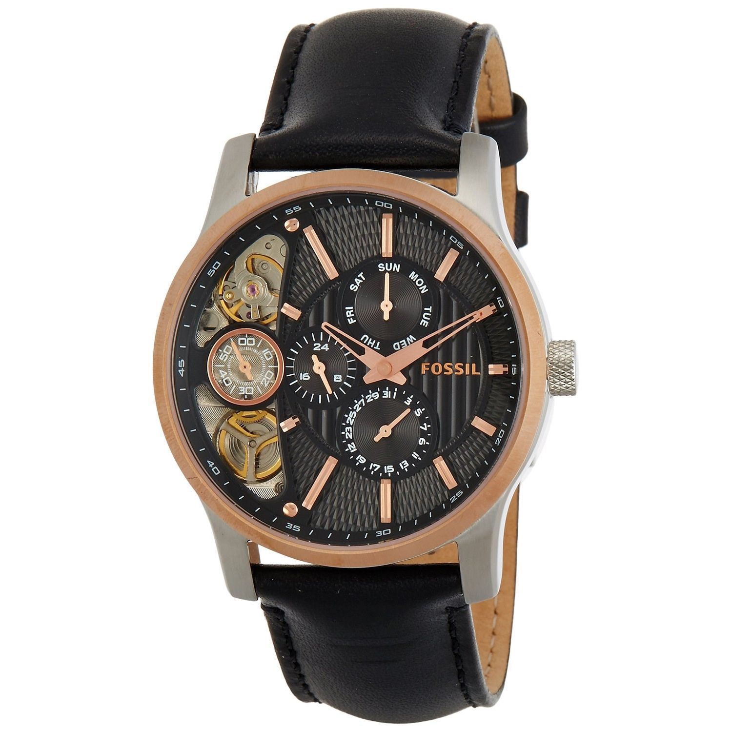 Fossil Mens Stainless Steel Twist Automatic Watch Today $149.99 4