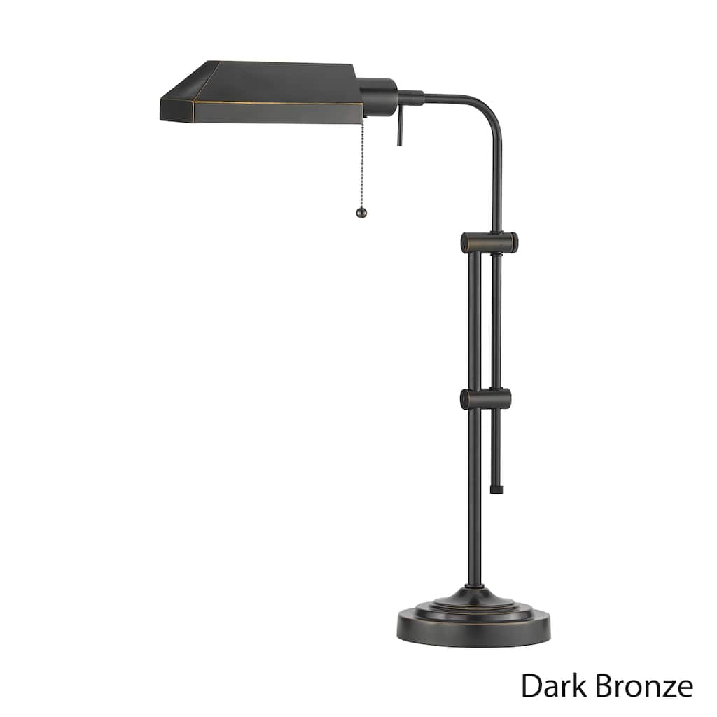 Cal Lighting Dark Bronze Pharmacy Table Lamp