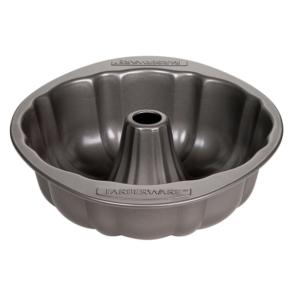 Shop Farberware Bakeware 10-inch Flute Mold Bundt Pan - Free Shipping ...