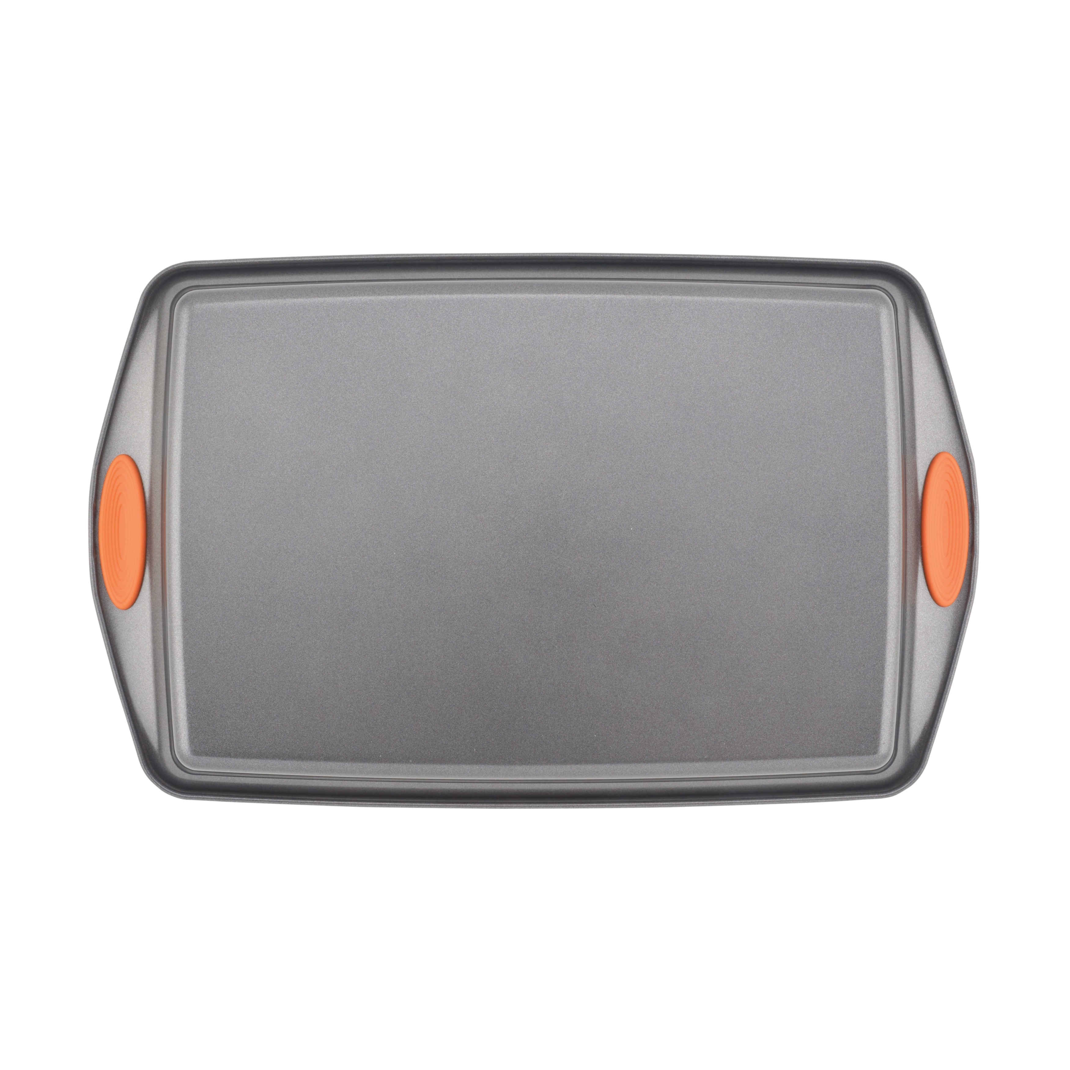 Rachael Ray Oven Lovin' Crispy Sheet Cookie Pan, Gray/Orange