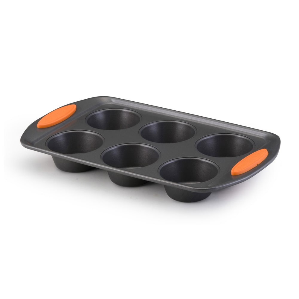 Muffin Pan, 2.75 Silicone Muffin Tin 6 Cups Silicone Cupcake Molds - 2  PACK