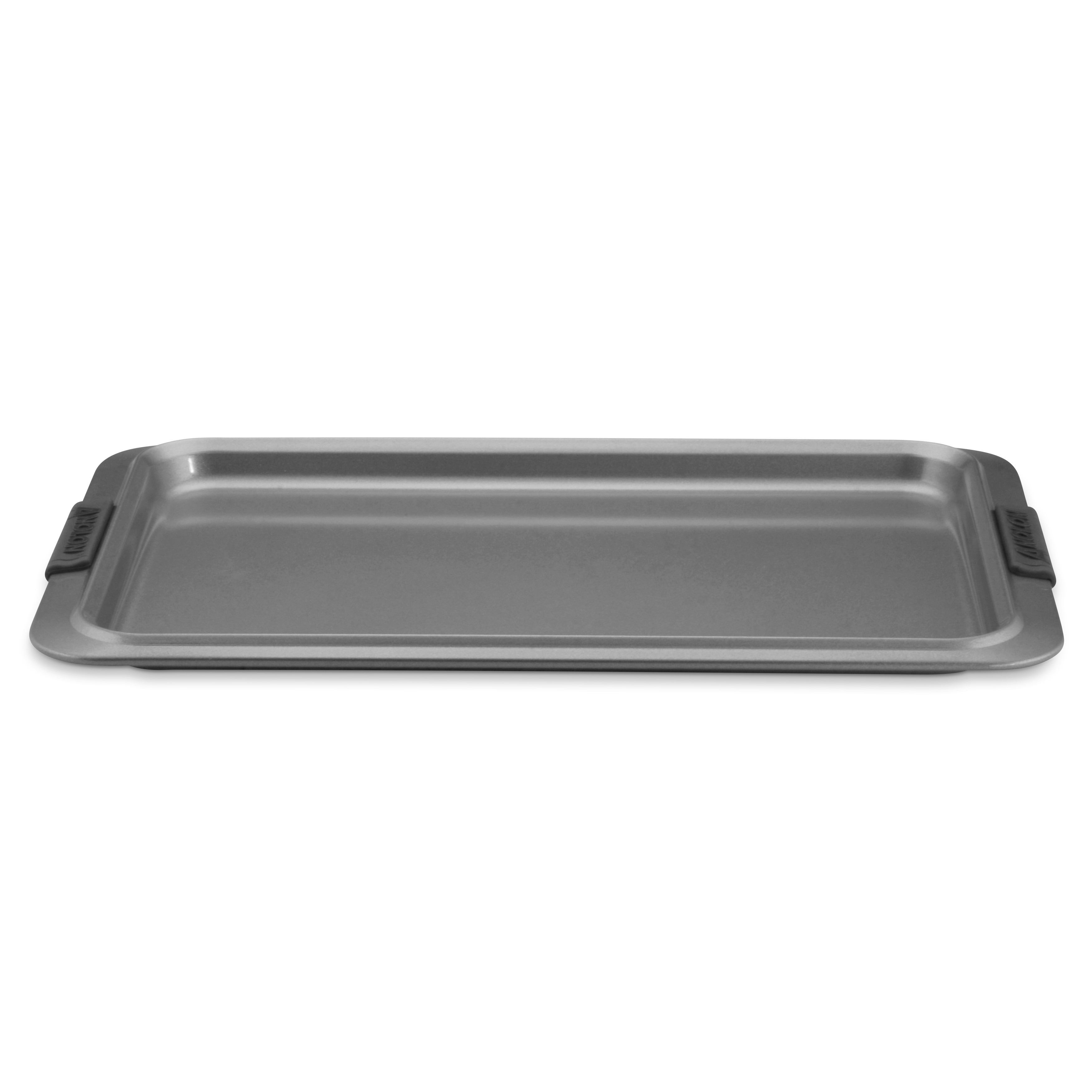 Anolon Advanced Nonstick Bakeware 11 x 17-inch Grey with Silicone Grips Cookie Sheet