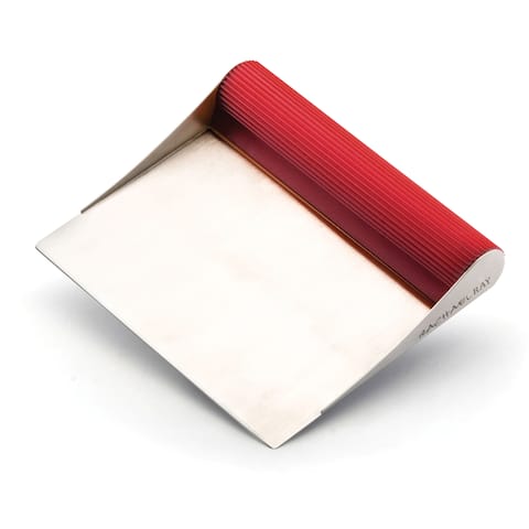 Rachael Ray Tools and Gadgets Stainless Steel Red Bench Scrape