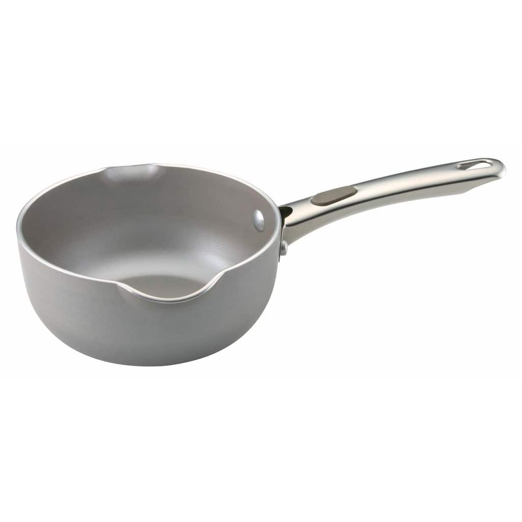 Farberware Specialties 1-Quart Light Brown Open Saucier with Pouring Spouts