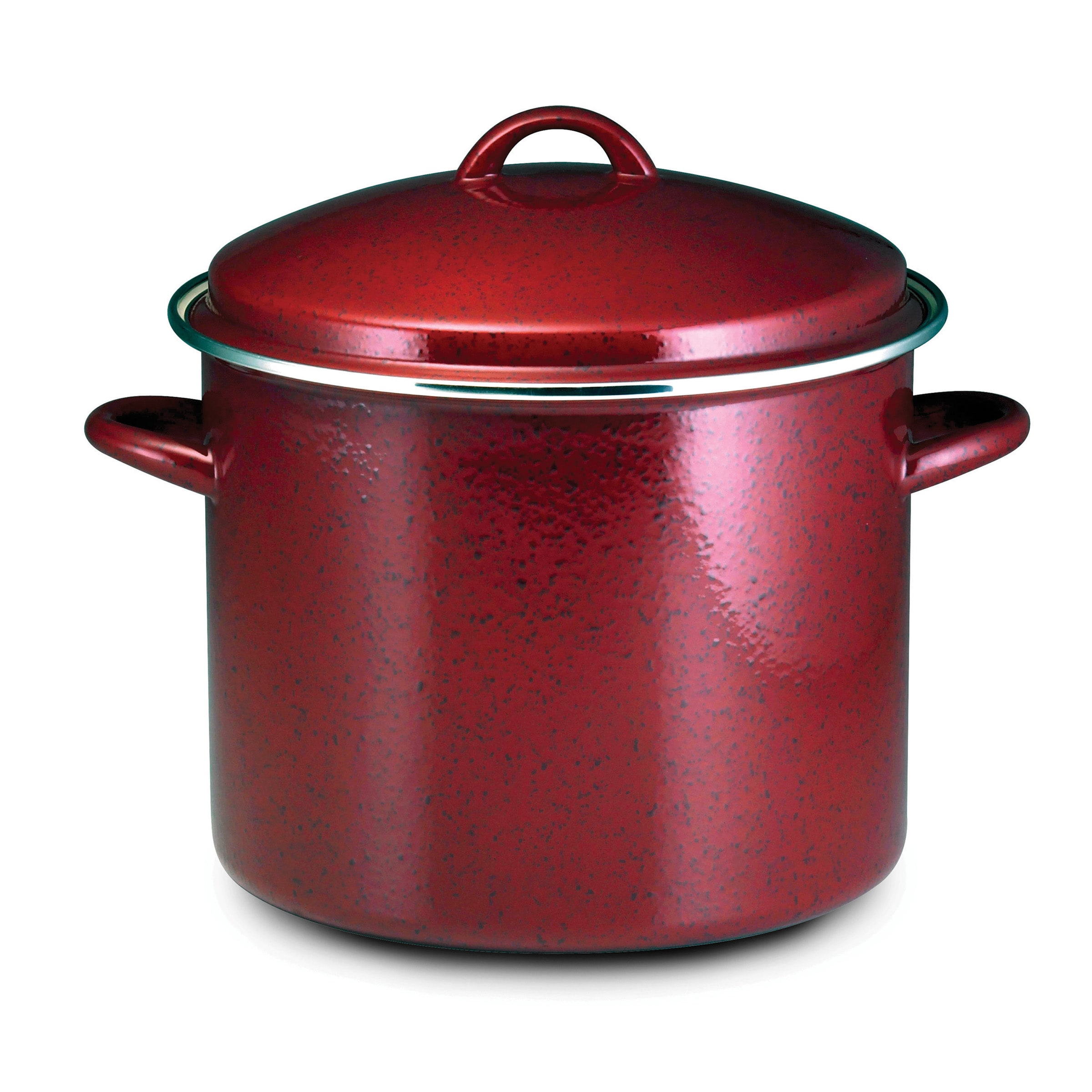 Paula Deen Enamel on Steel Covered Stockpot, 12-Quart - Bed Bath & Beyond -  11654427