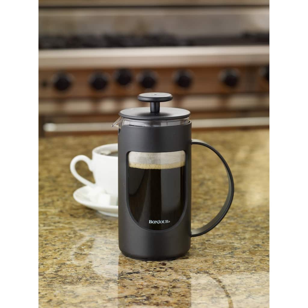 BonJour Coffee Ami-matin 3-cup Black French Press