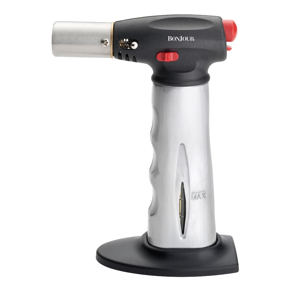 BonJour Chef's Tools Grey Creme Brulee Torch