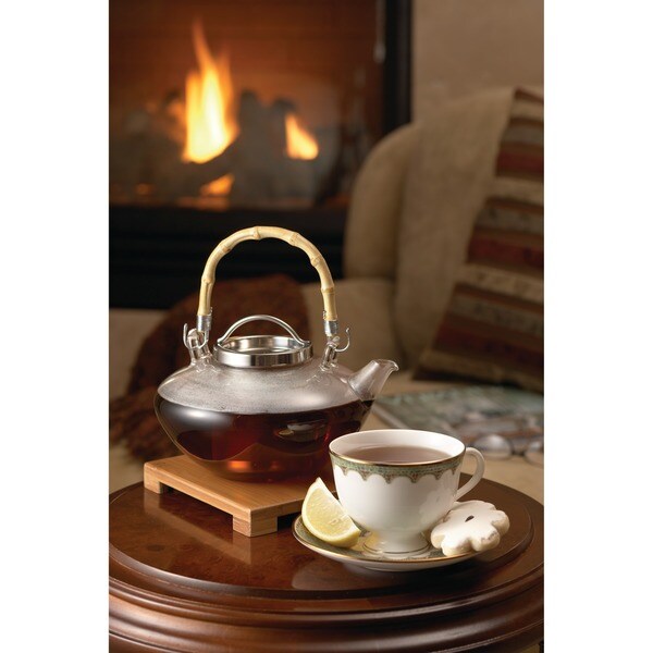 Shop BonJour Coffee and Tea 'Zen' 42oz. Glass Teapot Free Shipping