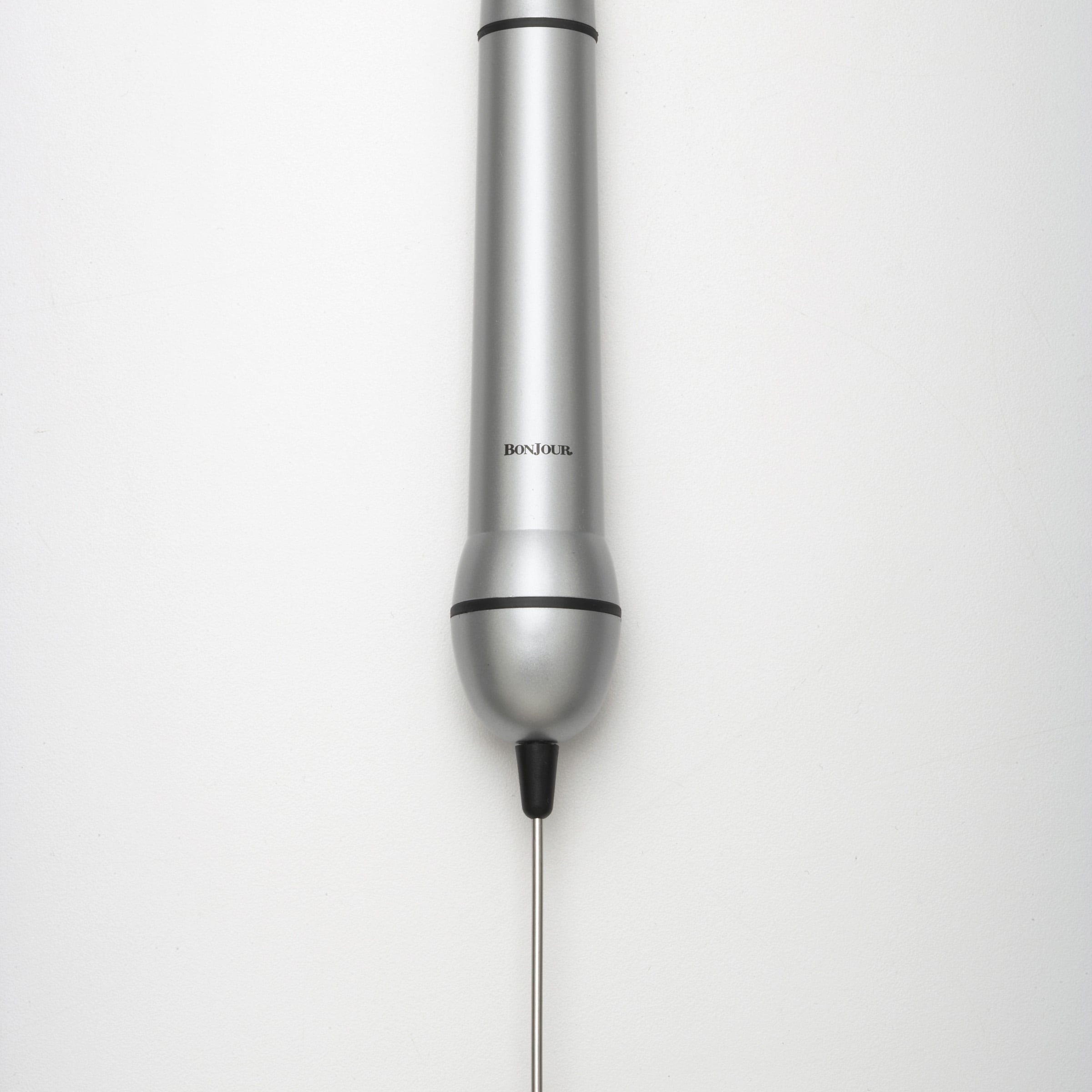 BonJour Stainless Hand-Held Beverage Whisk & Milk Frother 