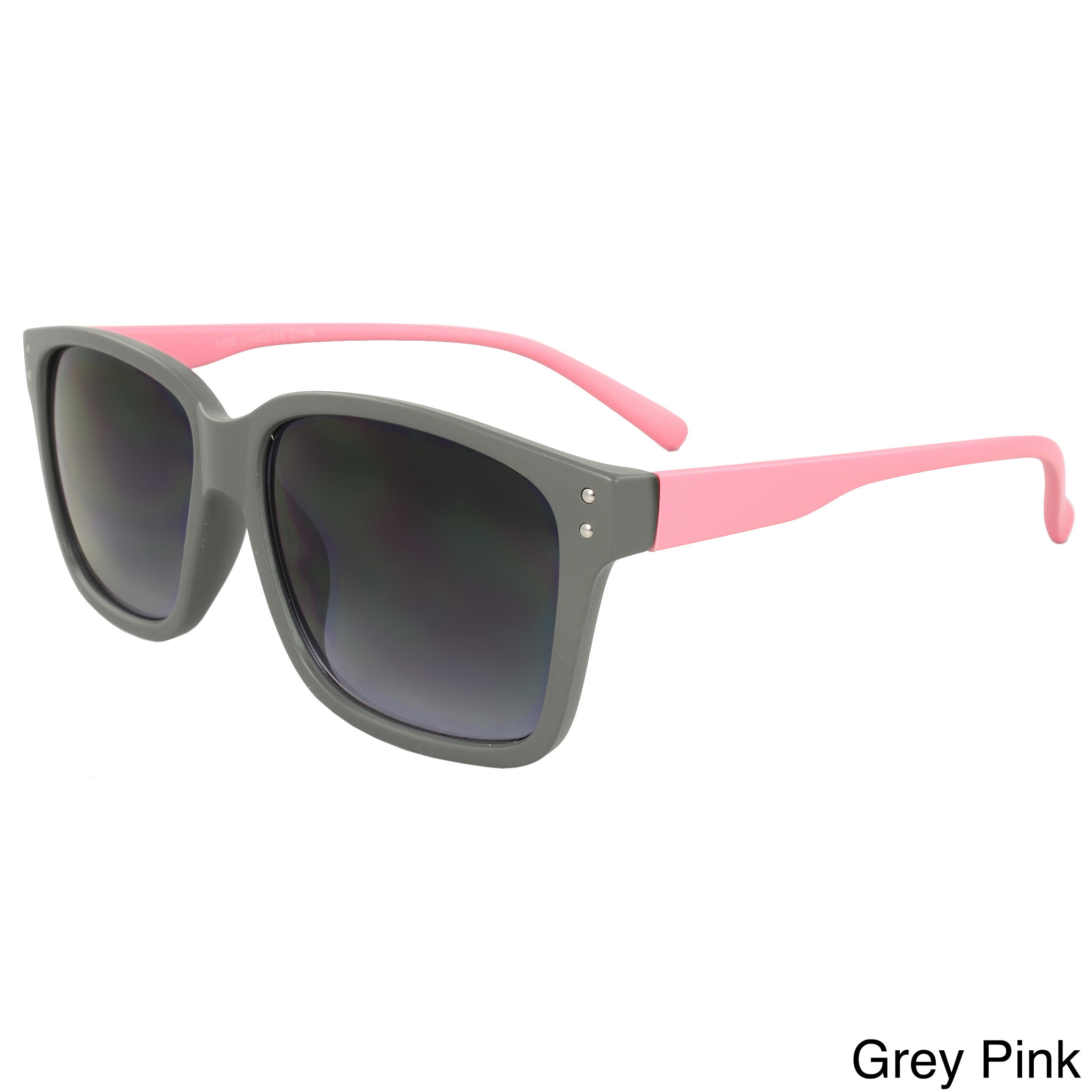 Unisex Two tone Soft touch Plastic Sunglasses