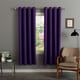 preview thumbnail 5 of 34, Aurora Home Thermal Insulated 72-inch Blackout Curtain Pair - 52 x 72 Purple