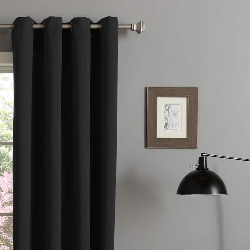 Aurora Home Thermal Insulated 72-inch Blackout Curtain Pair - 52 x 72